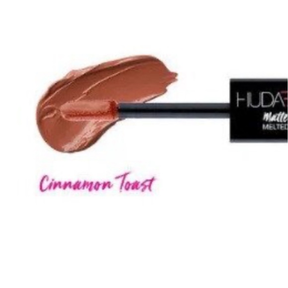 Huda Beauty Melted Liquid Eyeshadow Trio Set in Warm Browns BNIB - Picture 5 of 16